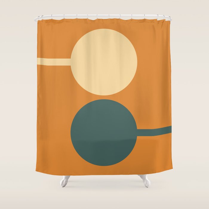 Mid Century 32B Shower Curtain Gallery Image 1