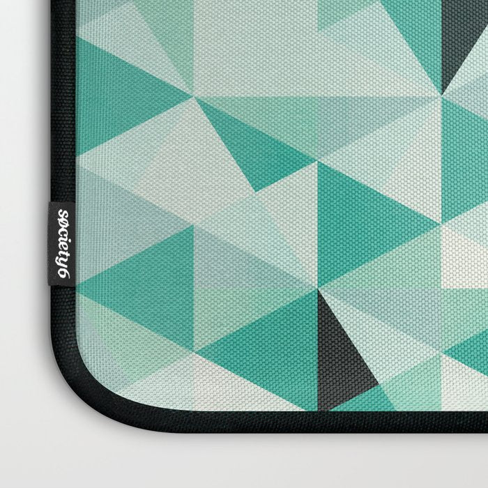 Emerald City (Blue Sky Version) Laptop Sleeve Gallery Image 3