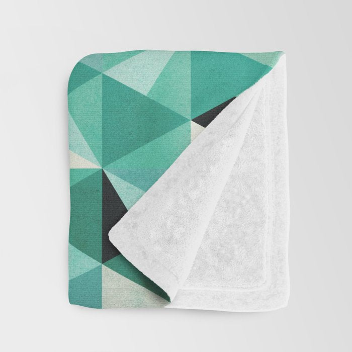 Emerald City (Blue Sky Version) Throw Blanket Gallery Image 3