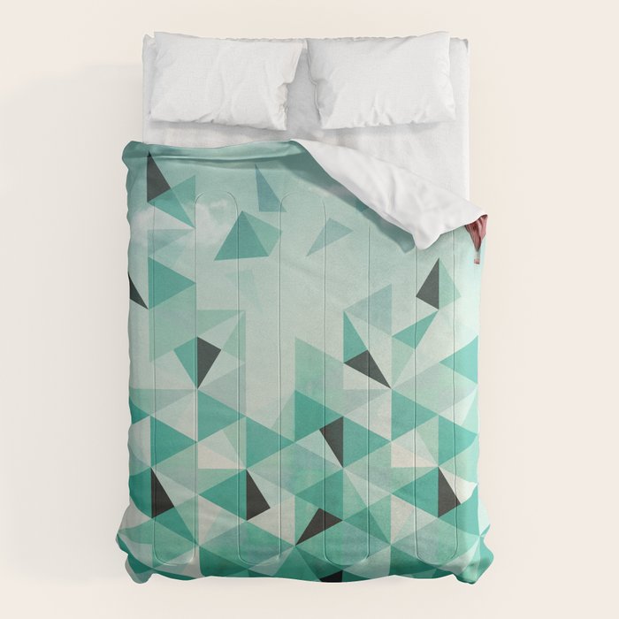 Emerald City (Blue Sky Version) Comforter Gallery Image 6