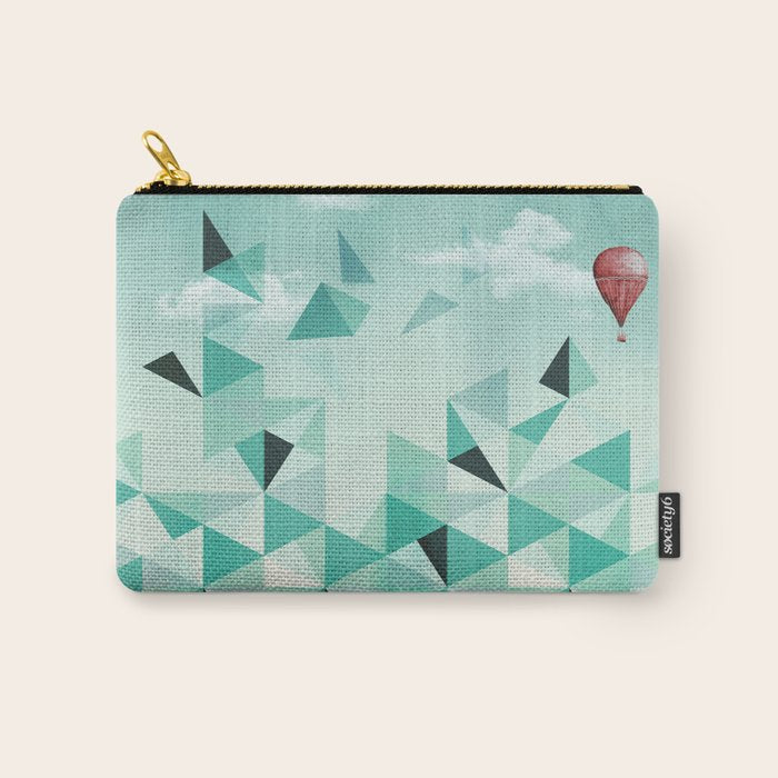 Emerald City (Blue Sky Version) Carry All Pouch Gallery Image 1