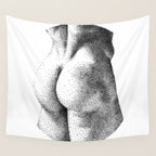 Peachy 2 NOODDOOD Wall Tapestry Gallery Image 4