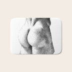 Peachy 2 NOODDOOD Bath Mat Gallery Image 1