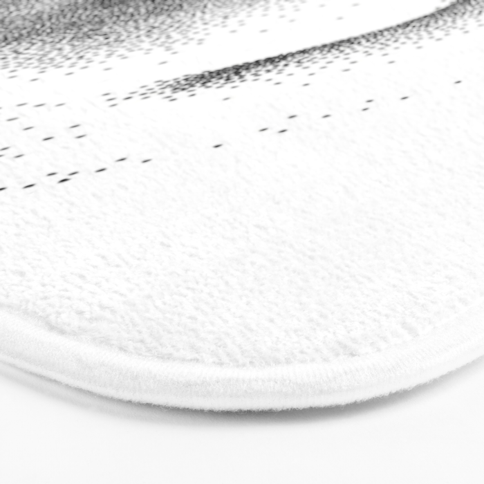 Peachy 2 NOODDOOD Bath Mat Gallery Image 3