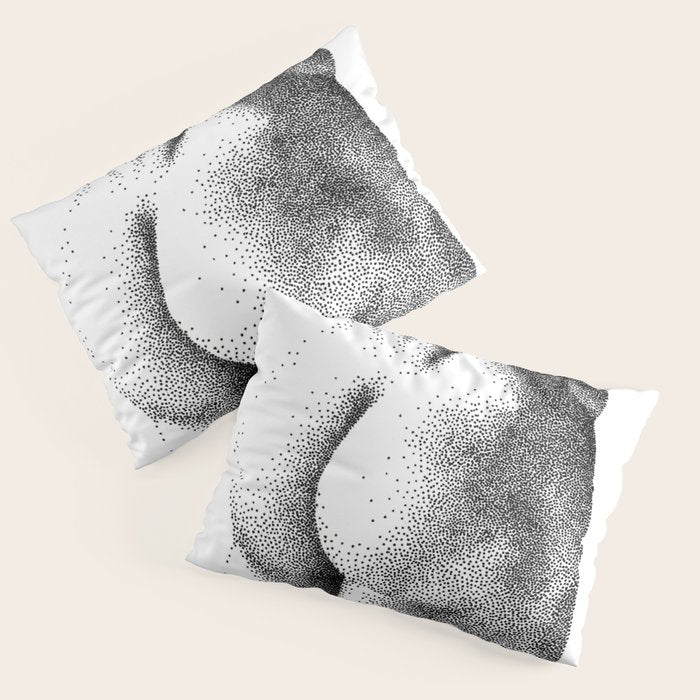 Peachy 2 NOODDOOD Pillow Sham Gallery Image 1