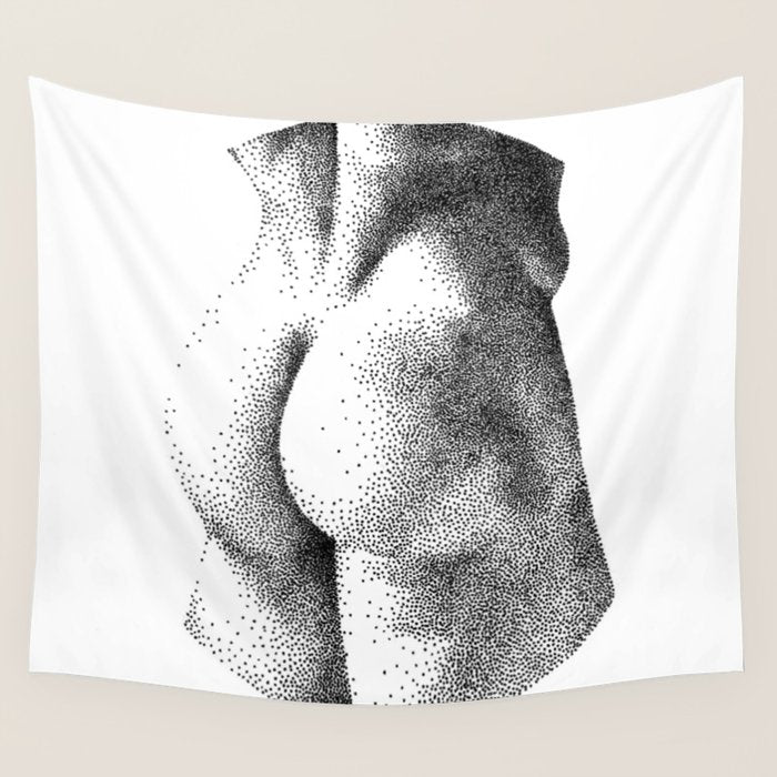 Peachy 2 NOODDOOD Wall Tapestry Gallery Image 1