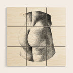 Peachy 2 NOODDOOD Wood Wall Art Gallery Image 1