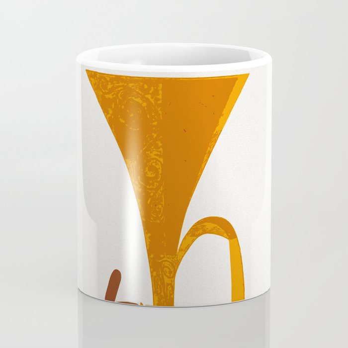 New Orleans Jazz Trumpet Player Vintage Art Coffee Mug Gallery Image 4