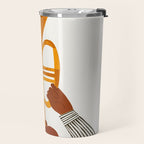 New Orleans Jazz Trumpet Player Vintage Art Travel Mug Gallery Image 2