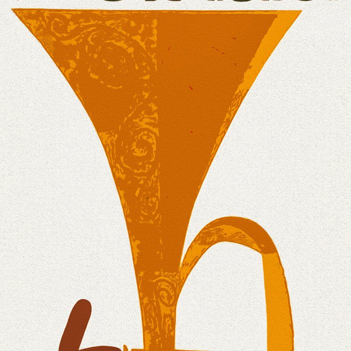 New Orleans Jazz Trumpet Player Vintage Art Coffee Mug Gallery Image 2