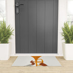 New Orleans Jazz Trumpet Player Vintage Art Welcome Mat Gallery Image 3