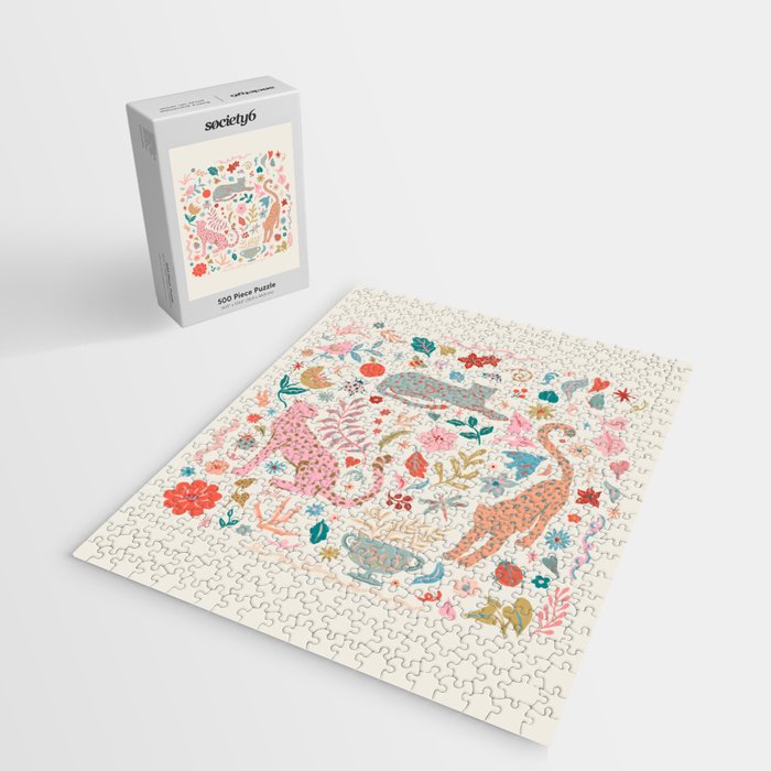 Boho Jungle Jigsaw Puzzle Gallery Image 2