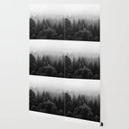 Forest, Black and White Wallpaper Gallery Image 2