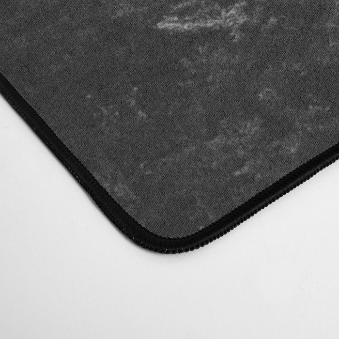 Forest, Black and White Desk Mat Gallery Image 4