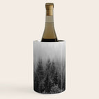 Forest, Black and White Wine Chiller Gallery Image 1