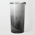 Forest, Black and White Travel Mug Gallery Image 2