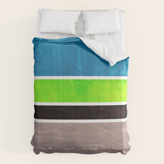 Lime Turquoise Coldfield Comforter Gallery Image 6