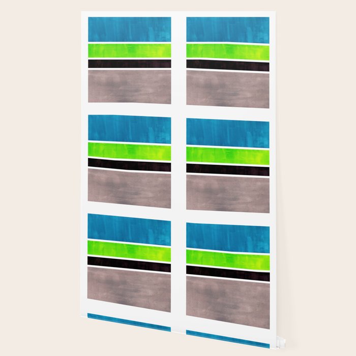 Lime Turquoise Coldfield Wallpaper Gallery Image 2