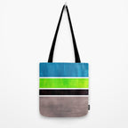 Lime Turquoise Coldfield Tote Bag Gallery Image 2