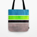 Lime Turquoise Coldfield Tote Bag Gallery Image 1