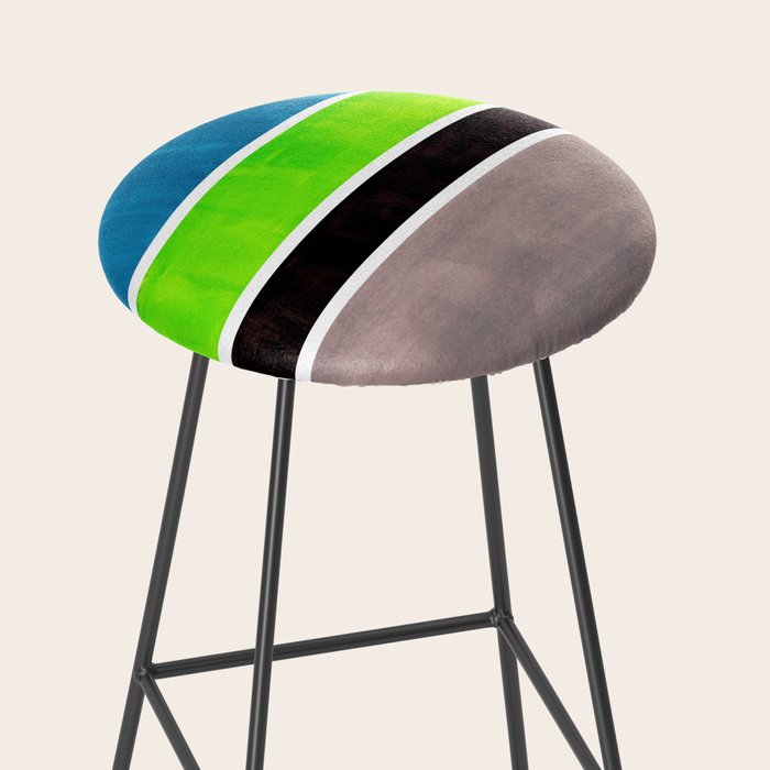 Lime Turquoise Coldfield Stool Gallery Image 2