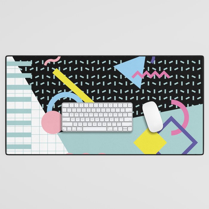 Memphis Pattern 6 - 80s - 90s - Retro Desk Mat Gallery Image 1