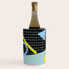 Memphis Pattern 6 - 80s - 90s - Retro Wine Chiller Gallery Image 1