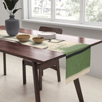 Minimal Face Impression 1 Table Runner Gallery Image 2