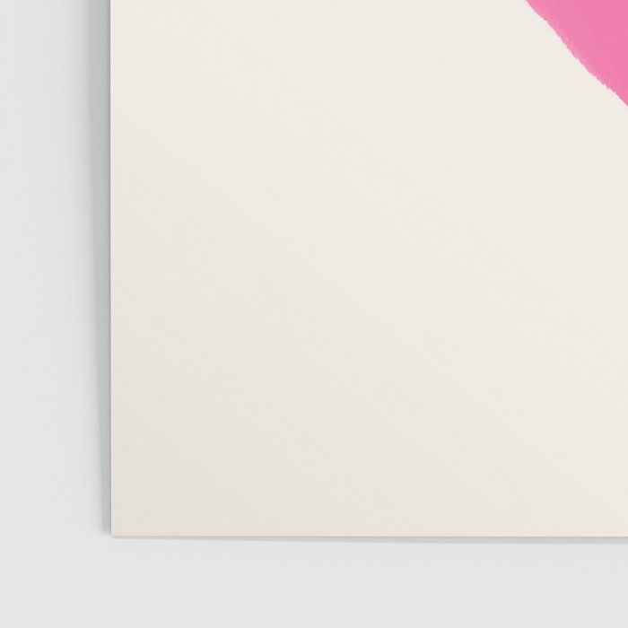 Heart Bisous - Pink Love French Typography Poster Gallery Image 3