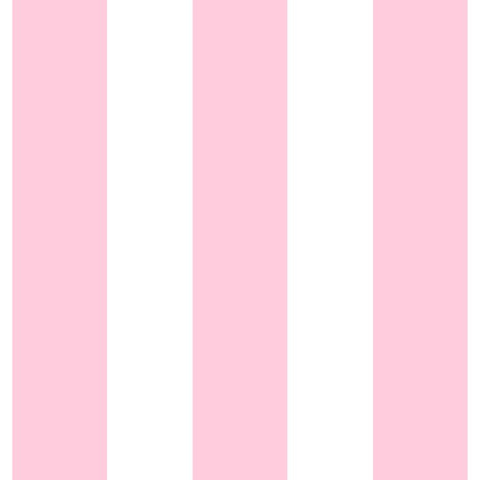 Pink & White Vertical Stripes Coffee Mug Gallery Image 2