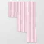 Pink & White Vertical Stripes Wallpaper Gallery Image 3