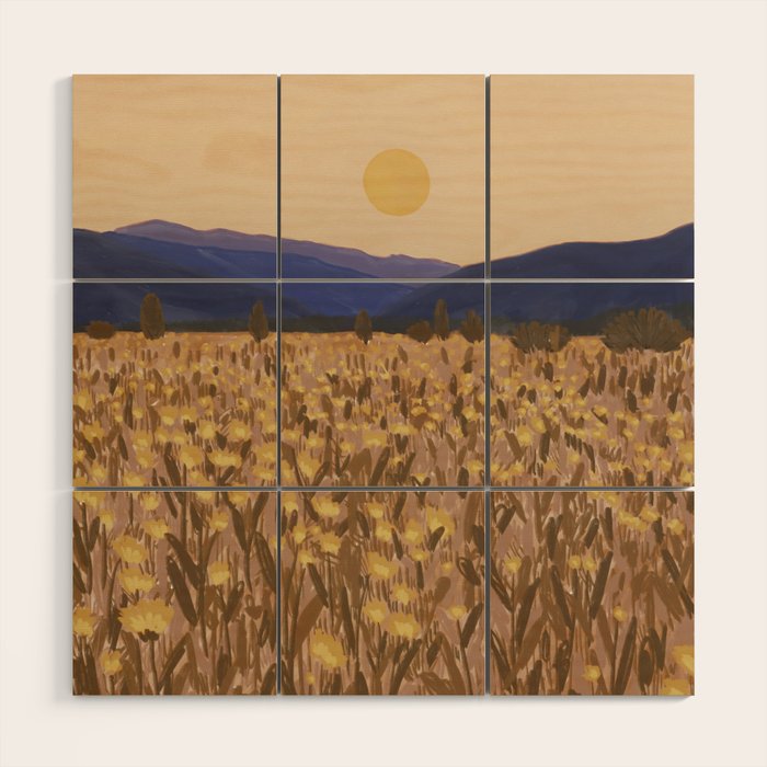 Indian Summer Wood Wall Art Gallery Image 1