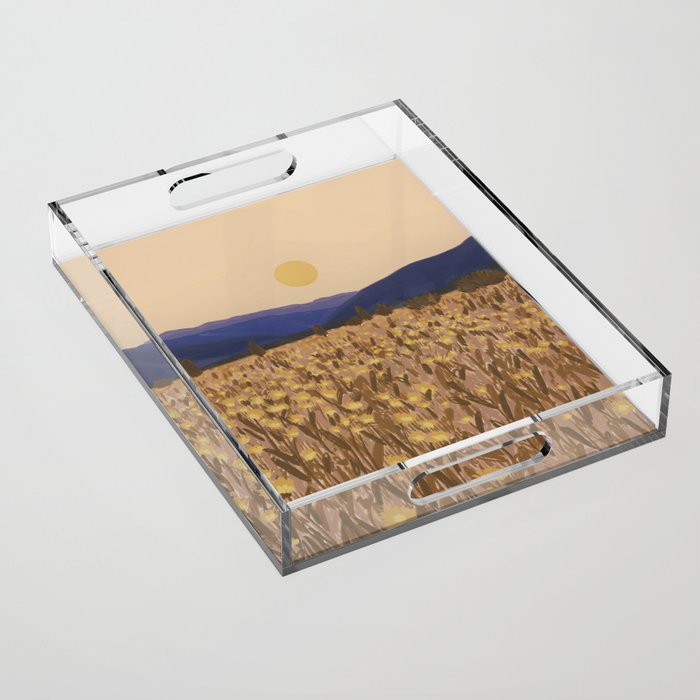 Indian Summer Acrylic Tray Gallery Image 1