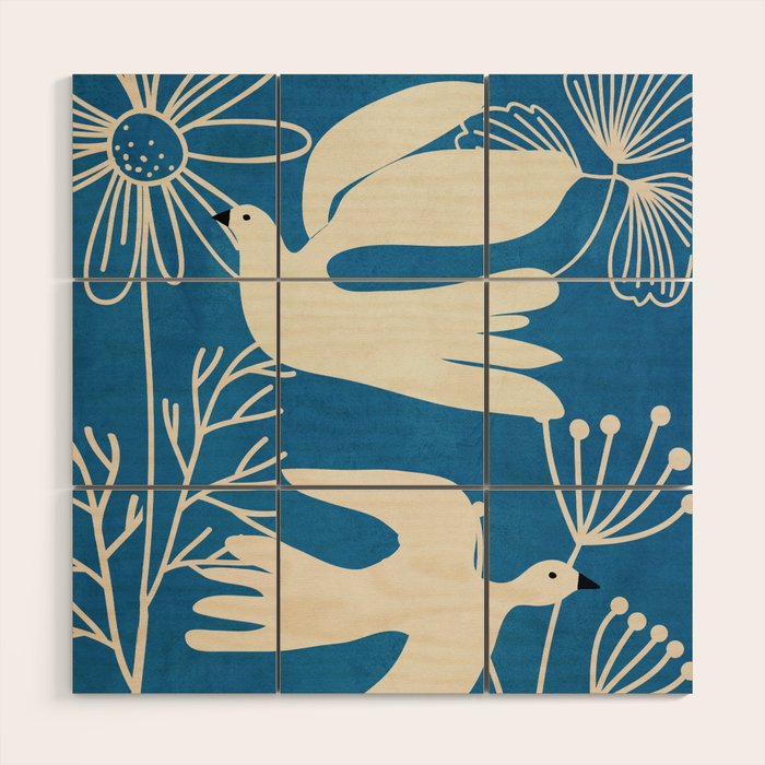 Abstract Flight 30 Wood Wall Art Gallery Image 1