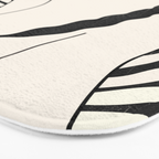 Abstract Art Nude Woman Bath Mat Gallery Image 3