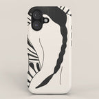 Abstract Art Nude Woman iPhone Case Gallery Image 1