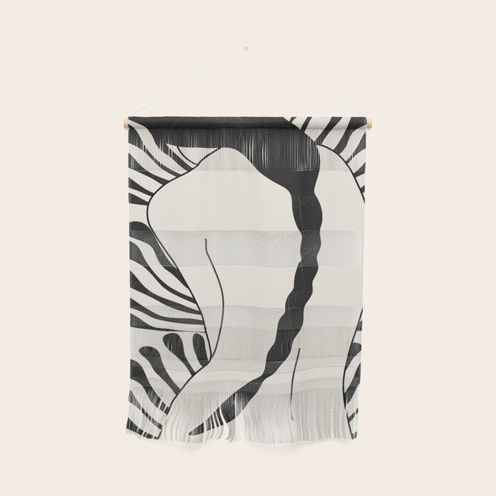 Abstract Art Nude Woman Wall Hanging Gallery Image 1