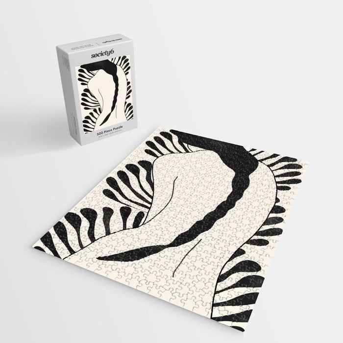 Abstract Art Nude Woman Jigsaw Puzzle Gallery Image 2