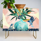 Vintage Vase Abstract Credenza Gallery Image 1