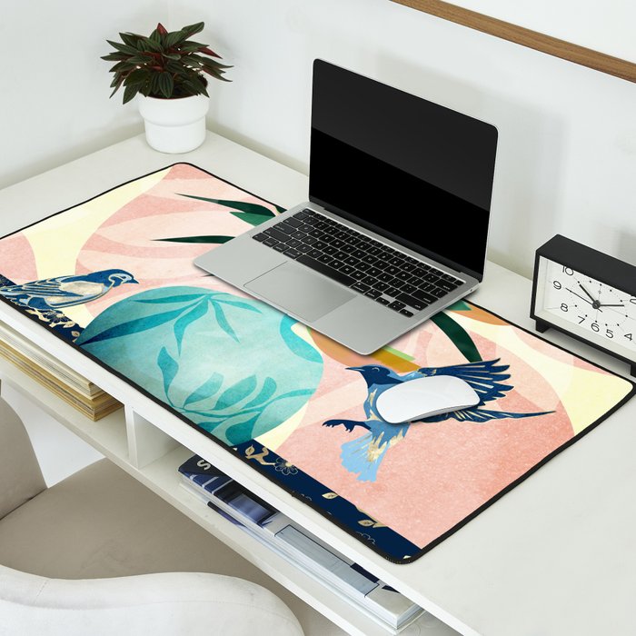 Vintage Vase Abstract Desk Mat Gallery Image 2