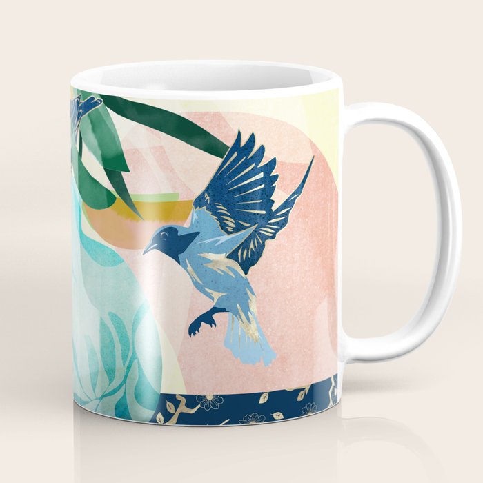 Vintage Vase Abstract Coffee Mug Gallery Image 1