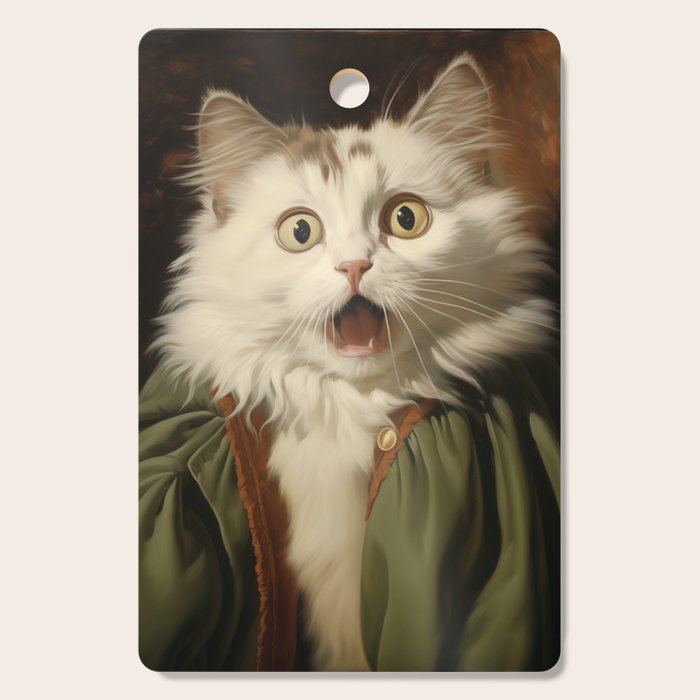 Shocked Cat III Cutting Board Gallery Image 1