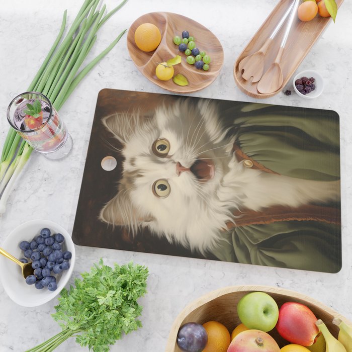 Shocked Cat III Cutting Board Gallery Image 2