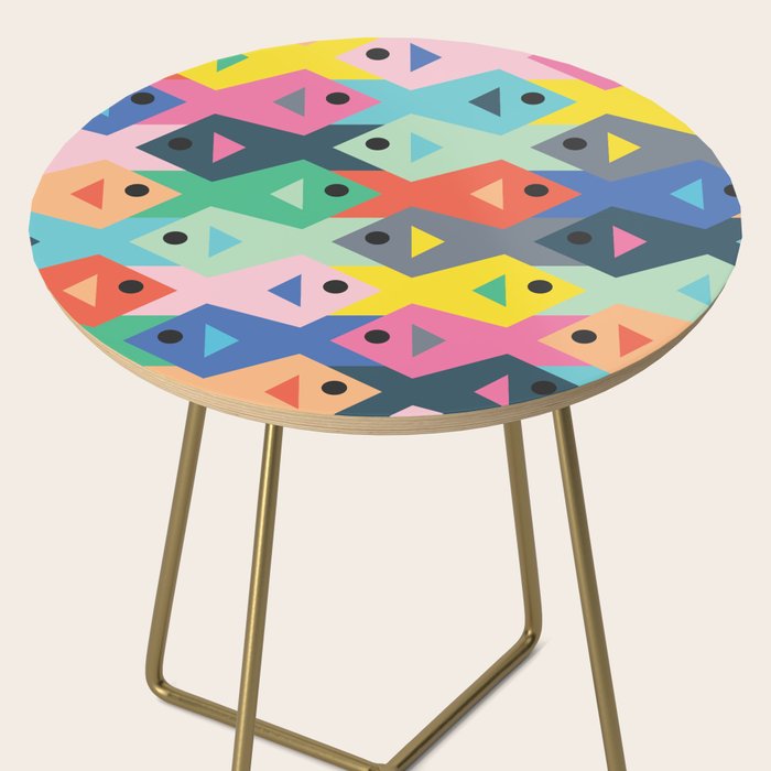 Fish tessellation Side Table Gallery Image 2