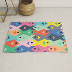 Fish tessellation Rug Gallery Image 1