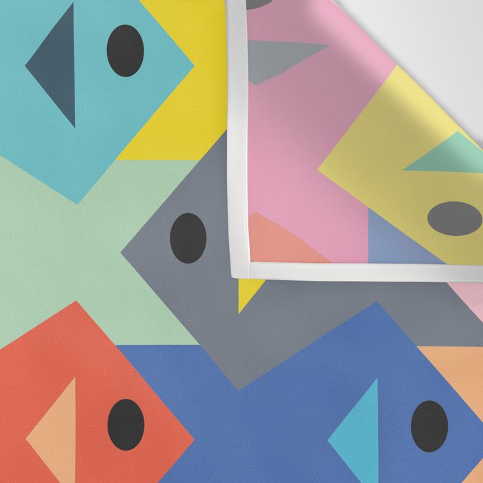 Fish tessellation Wall Tapestry Gallery Image 3