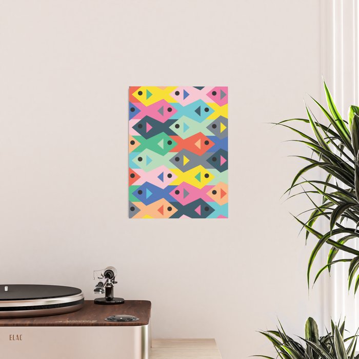 Fish tessellation Poster Gallery Image 2