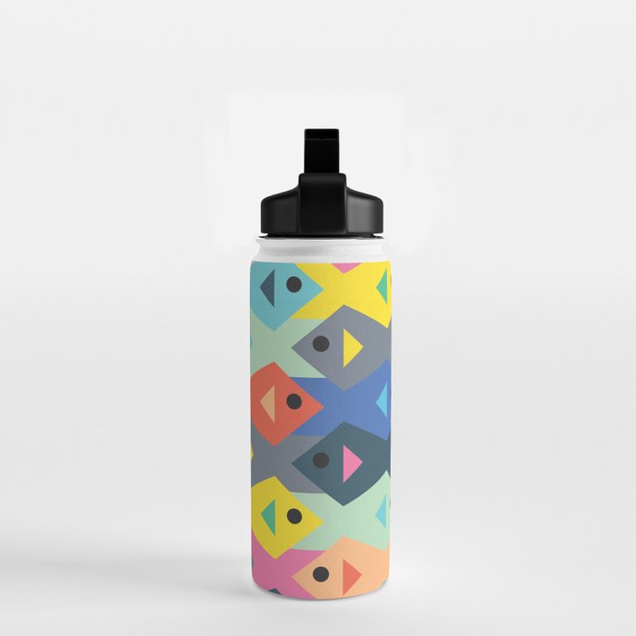 Fish tessellation Water Bottle Gallery Image 2