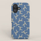 Dalmatian On Blue iPhone Case Gallery Image 1