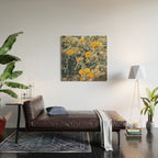 Buckhorn Cholla Cactus Flowers Wood Wall Art Gallery Image 2